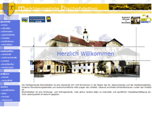 Tablet Screenshot of bischofstetten.at